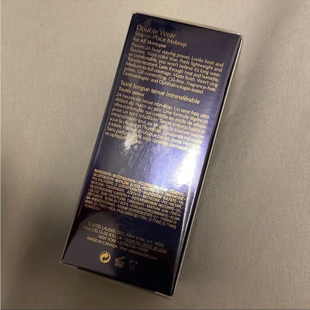 Estée Lauder 24 hour stay in place double wear foundation